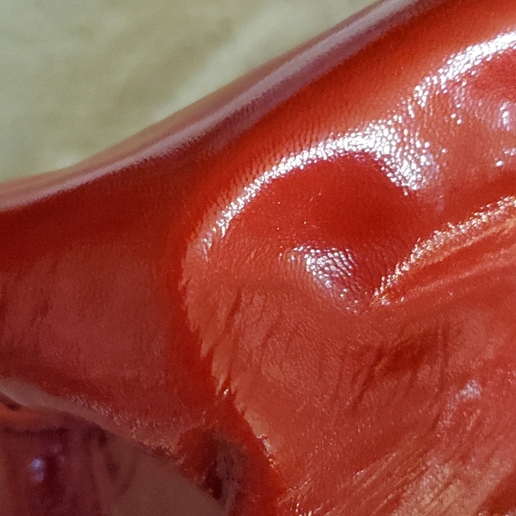 SOLD SOLD SOLD 🌟CLEARANCE🌟 Loewe "Hammock" Bag. Red Goat Patent Leather. COA. - Picture 10 of 15